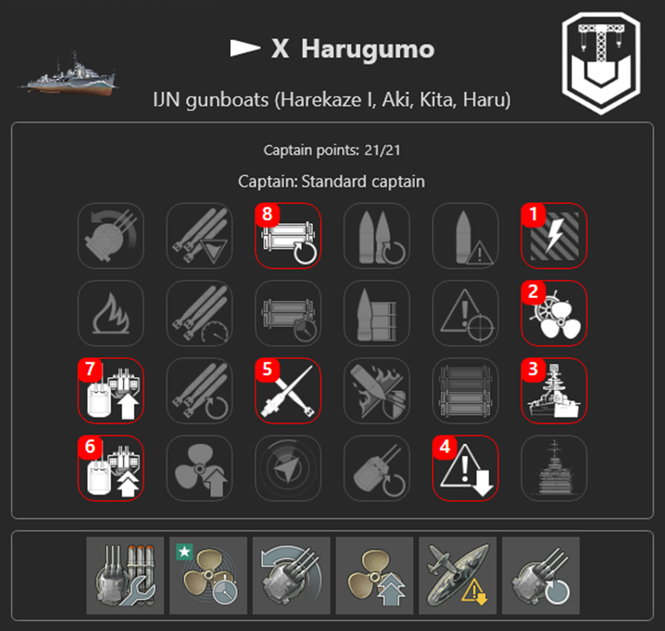 Build Harugumo 1